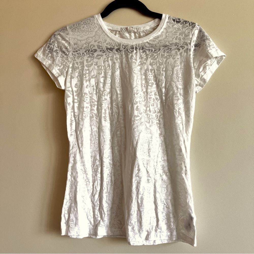 FOREVER XXI - SHORT SLEEVE WHITE T-SHIRT